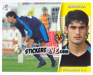 Sticker Barbosa - Liga Spagnola 2006-2007 n. 544 - Colecciones ESTE