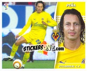 Cromo Peña - Liga Spagnola 2006-2007 n. 547 - Colecciones ESTE