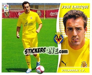 Sticker Jose Enrique - Liga Spagnola 2006-2007 n. 551 - Colecciones ESTE