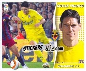 Sticker Guille Franco - Liga Spagnola 2006-2007 - Colecciones ESTE
