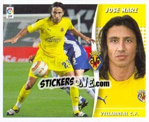 Sticker Jose Mari - Liga Spagnola 2006-2007 n. 561 - Colecciones ESTE