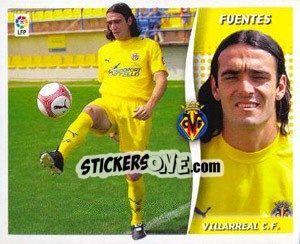 Sticker Fuentes (Coloca) - Liga Spagnola 2006-2007 n. 563 - Colecciones ESTE