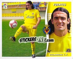 Cromo Fuentes (Coloca) - Liga Spagnola 2006-2007 - Colecciones ESTE