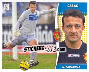 Figurina Cesar - Liga Spagnola 2006-2007 n. 573 - Colecciones ESTE
