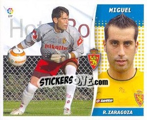 Sticker Miguel - Liga Spagnola 2006-2007 n. 574 - Colecciones ESTE