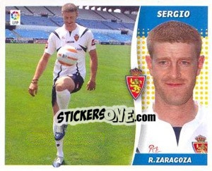 Cromo Sergio - Liga Spagnola 2006-2007 - Colecciones ESTE