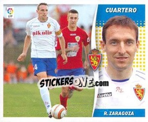 Cromo Cuartero - Liga Spagnola 2006-2007 n. 580 - Colecciones ESTE