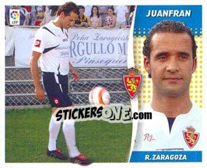 Sticker Juanfran - Liga Spagnola 2006-2007 n. 581 - Colecciones ESTE