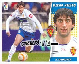 Sticker Diego Milito - Liga Spagnola 2006-2007 n. 592 - Colecciones ESTE