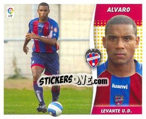 Cromo Álvaro (Levante) 15 - Liga Spagnola 2006-2007 n. 615 - Colecciones ESTE