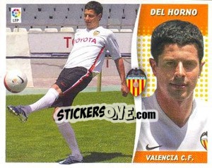 Cromo Del Horno (Valencia) 17 - Liga Spagnola 2006-2007 n. 617 - Colecciones ESTE