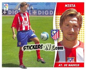 Sticker Mista (At. Madrid) 18 - Liga Spagnola 2006-2007 n. 618 - Colecciones ESTE