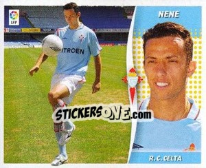Cromo Nené (Celta) 23 - Liga Spagnola 2006-2007 - Colecciones ESTE
