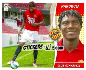 Cromo Makukula (Gimnàstic) 33 - Liga Spagnola 2006-2007 - Colecciones ESTE