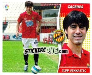 Sticker Cáceres (Gimnàstic) 37 - Liga Spagnola 2006-2007 - Colecciones ESTE