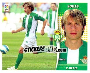 Figurina Sobis (Betis) 41 - Liga Spagnola 2006-2007 - Colecciones ESTE