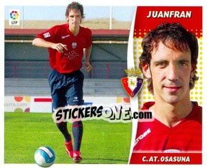 Figurina Juanfran (Osasuna) 44 - Liga Spagnola 2006-2007 - Colecciones ESTE