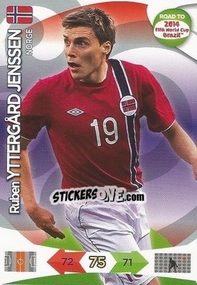 Cromo Ruben Yttergård Jenssen - Road to 2014 FIFA World Cup Brazil. Adrenalyn XL - Panini