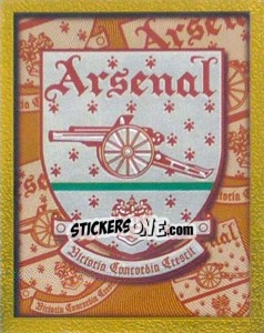 Sticker Club Emblem - Premier League Inglese 1997-1998 - Merlin