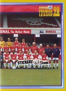 Sticker Team Photo (2/2) - Premier League Inglese 1997-1998 n. 6 - Merlin