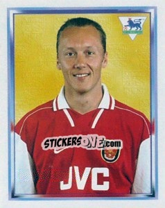 Figurina Lee Dixon - Premier League Inglese 1997-1998 - Merlin