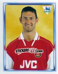 Figurina Tony Adams - Premier League Inglese 1997-1998 - Merlin