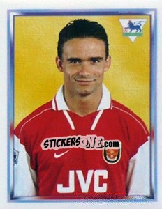 Figurina Marc Overmars - Premier League Inglese 1997-1998 - Merlin