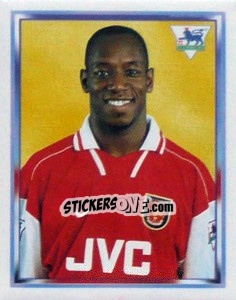 Sticker Ian Wright - Premier League Inglese 1997-1998 n. 21 - Merlin