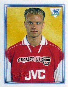 Sticker Dennis Bergkamp - Premier League Inglese 1997-1998 n. 23 - Merlin