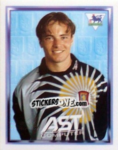 Cromo Mark Bosnich - Premier League Inglese 1997-1998 - Merlin