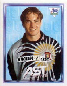 Sticker Mark Bosnich - Premier League Inglese 1997-1998 n. 32 - Merlin