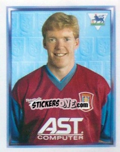 Figurina Steve Staunton - Premier League Inglese 1997-1998 - Merlin