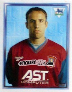 Figurina Gareth Southgate - Premier League Inglese 1997-1998 - Merlin