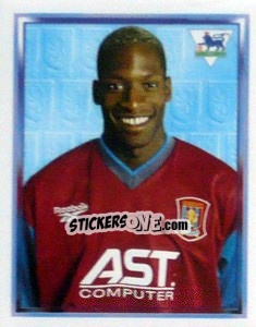 Figurina Ugo Ehiogu - Premier League Inglese 1997-1998 - Merlin