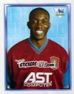 Figurina Dwight Yorke - Premier League Inglese 1997-1998 - Merlin