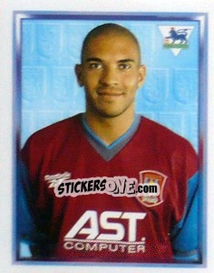 Figurina Stan Collymore - Premier League Inglese 1997-1998 - Merlin