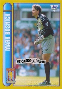 Figurina Mark Bosnich (International Player) - Premier League Inglese 1997-1998 - Merlin