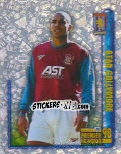 Figurina Stan Collymore (Hotshot) - Premier League Inglese 1997-1998 - Merlin