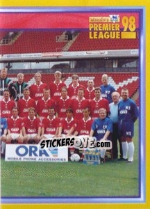Sticker Team Photo (2/2) - Premier League Inglese 1997-1998 n. 54 - Merlin