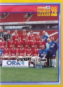 Sticker Team Photo (2/2) - Premier League Inglese 1997-1998 - Merlin