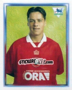 Figurina Darren Barnard - Premier League Inglese 1997-1998 - Merlin