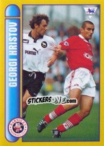 Sticker Georgi Hristov (International Player) - Premier League Inglese 1997-1998 - Merlin