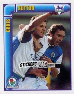 Sticker Chris Sutton (Top Scorer) - Premier League Inglese 1997-1998 n. 79 - Merlin