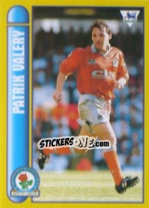 Cromo Patrick Valery (Overseas Player) - Premier League Inglese 1997-1998 n. 96 - Merlin