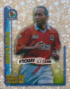 Figurina Martin Dahlin (Superplayer) - Premier League Inglese 1997-1998 - Merlin