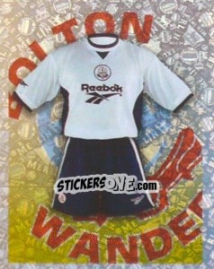 Sticker Home Kit - Premier League Inglese 1997-1998 n. 100 - Merlin