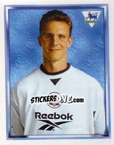 Cromo Gudni Bergsson - Premier League Inglese 1997-1998 - Merlin