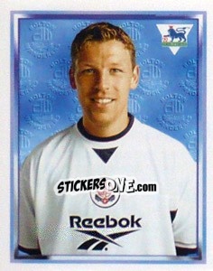 Cromo Alan Thompson - Premier League Inglese 1997-1998 - Merlin