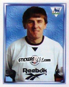 Figurina Peter Beardsley - Premier League Inglese 1997-1998 - Merlin