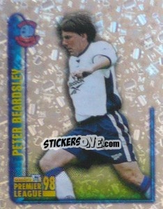 Cromo Peter Beardsley (Superstar) - Premier League Inglese 1997-1998 - Merlin